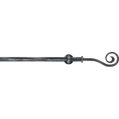 GARESA ESPERANCA Gardinenstange - 1-2 Läufig Schwarz Metall GARESA ESPERANCA Gardinenstange - 1-2 Läufig Schwarz Metall