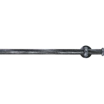 GARESA ESPERANCA Gardinenstange - Doppelstange, 270cm Schwarz GARESA ESPERANCA Gardinenstange - Doppelstange, 270cm Schwarz