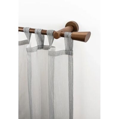 GARESA MOLIS Gardinenstange - Verstellbar, Wandmontage, Bronze GARESA MOLIS Gardinenstange - Verstellbar, Wandmontage, Bronze
