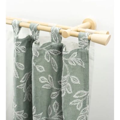 GARESA MOLIS Gardinenstange - Beige - 270cm, 2-läufig, verstellbar GARESA MOLIS Gardinenstange - Beige - 270cm, 2-läufig, verstellbar