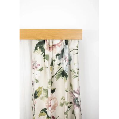 GARESA Kunststoff-Gardinenleiste 450cm - 3 Läufe - Braun GARESA Kunststoff-Gardinenleiste 450cm - 3 Läufe - Braun