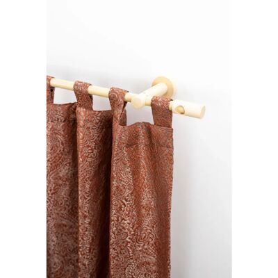 GARESA Pandri Beig 130cm Gardinenstange - Vorhangart GARESA Pandri Beig 130cm Gardinenstange - Vorhangart