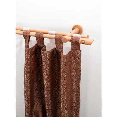 GARESA PILA Gardinenstange - Verstellbar, Holz, 150cm GARESA PILA Gardinenstange - Verstellbar, Holz, 150cm