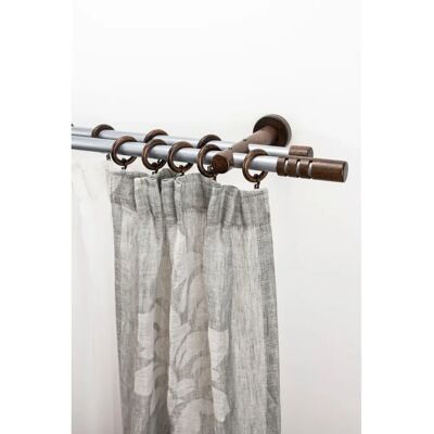 GARESA PEMPIA Gardinenstange - Doppel-Lauf, 470cm, braun GARESA PEMPIA Gardinenstange - Doppel-Lauf, 470cm, braun