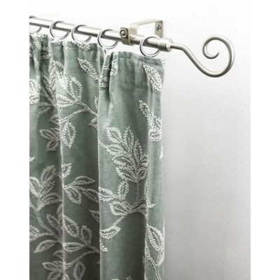 GARESA Clara Gardinenstange - 350cm, 16mm, Metall & Kunststoff, Verstellbar GARESA Clara Gardinenstange - 350cm, 16mm, Metall & Kunststoff, Verstellbar