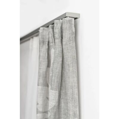 GARESA 101 Gardinenschiene 450cm 2-läufig Aluminium Modern GARESA 101 Gardinenschiene 450cm 2-läufig Aluminium Modern