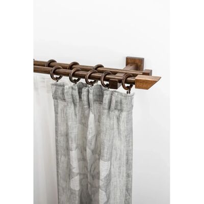 GARESA CUBUS - 110cm Doppelgardinenstange GARESA CUBUS - 110cm Doppelgardinenstange