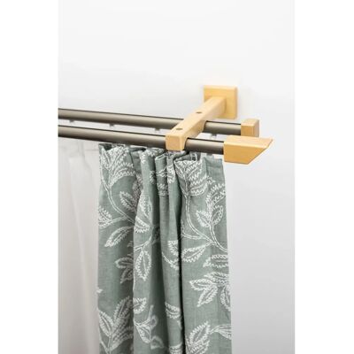 GARESA Cubus Quadros Innenlauf Gardinenstangen - 500cm, beige GARESA Cubus Quadros Innenlauf Gardinenstangen - 500cm, beige
