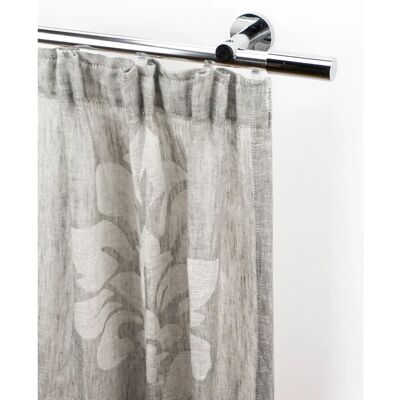 GARESA EASY Gardinenstange - 53x390cm, Grau, Aluminium, Verstellbar GARESA EASY Gardinenstange - 53x390cm, Grau, Aluminium, Verstellbar