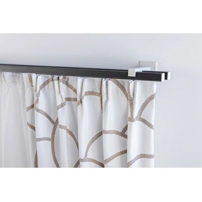 GARESA - FINN - Grau - 520 cm - Curtain Rod GARESA - FINN - Grau - 520 cm - Curtain Rod