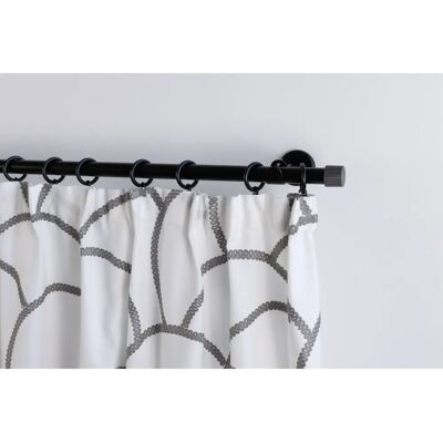 GARESA - Lina - Grau - 120cm - Gardinenstange GARESA - Lina - Grau - 120cm - Gardinenstange