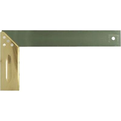 Escuadra de carpintero Stubai 250 mm con tope de inglete Escuadra de carpintero Stubai 250 mm con tope de inglete