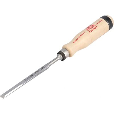 Stubai - Modell 353003 - 8mm Stahl Beitel - Handgefertigter Holzgriff Stubai - Modell 353003 - 8mm Stahl Beitel - Handgefertigter Holzgriff