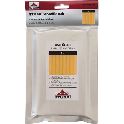 Stubai Holzreparatur Astfüller - 8 Sticks 150mm - Innen & Außen Stubai Holzreparatur Astfüller - 8 Sticks 150mm - Innen & Außen