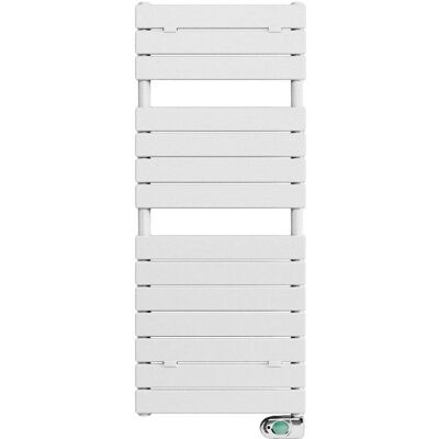 SANOTECHNIK Elektrischer Badheizkörper - 50x121,3cm - Weiß - 500W - Wandmontage SANOTECHNIK Elektrischer Badheizkörper - 50x121,3cm - Weiß - 500W - Wandmontage