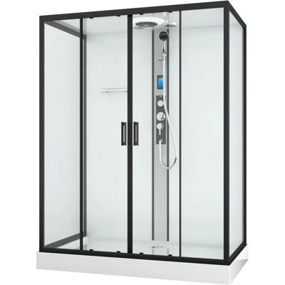 Sanotechnik New York Duschkabine - Bluetooth, LED, Sicherheitsglas Sanotechnik New York Duschkabine - Bluetooth, LED, Sicherheitsglas