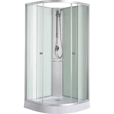 SANOTECHNIK RIO Black - Schiebetür Viertelkreisdusche - Duschkabine SANOTECHNIK RIO Black - Schiebetür Viertelkreisdusche - Duschkabine