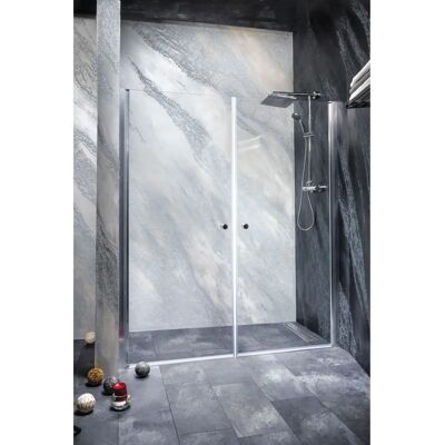 SANOTECHNIK Sanoflex Brava Duschtür - 195cm, Beidseitig, Antikalk SANOTECHNIK Sanoflex Brava Duschtür - 195cm, Beidseitig, Antikalk