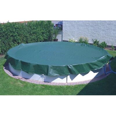 MYPOOL Poolabdeckplane - 390x390 cm, grün, für Rundbecken - Poolplane MYPOOL Poolabdeckplane - 390x390 cm, grün, für Rundbecken - Poolplane