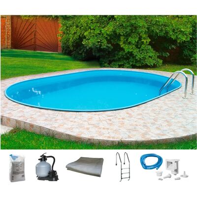 MY POOL BWT Ovalpool - Stahlrahmen, 300x500x135cm - 16000L MY POOL BWT Ovalpool - Stahlrahmen, 300x500x135cm - 16000L