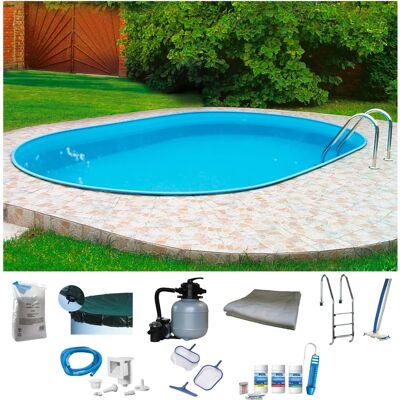 MY POOL BWT Oval Schwimmbecken - 300x700x135cm - 25000L MY POOL BWT Oval Schwimmbecken - 300x700x135cm - 25000L