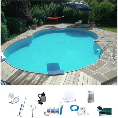 MY POOL BWT Samoa 4 Stahlwandpool - Schwimmbecken MY POOL BWT Samoa 4 Stahlwandpool - Schwimmbecken