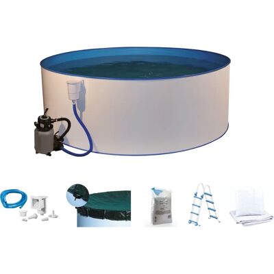MY POOL BWT Rundpool mit Sicherheitsleiter - Aufstellbecken MY POOL BWT Rundpool mit Sicherheitsleiter - Aufstellbecken