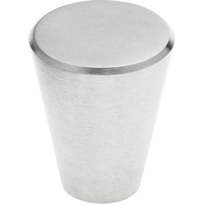 Siro Möbelknopf Ø20mm 24mm Edelstahl gebürstet - Möbelknopf Siro Möbelknopf Ø20mm 24mm Edelstahl gebürstet - Möbelknopf
