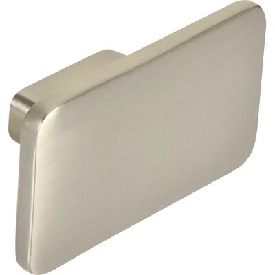 Siro - Modern Möbelgriff - 58x33mm - Nickelsatiniert - Möbeltyp Siro - Modern Möbelgriff - 58x33mm - Nickelsatiniert - Möbeltyp