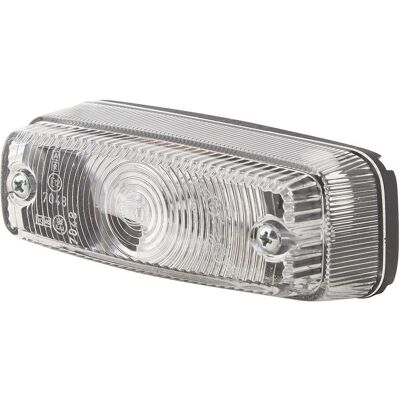 Luz de posição Hella - Halogênio 12/24V - Transparente - Horizontal/Vertical - 5W Luz de posição Hella - Halogênio 12/24V - Transparente - Horizontal/Vertical - 5W