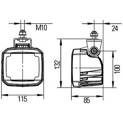 Hella LED Werklamp - 1GA 995 506-041 Hella LED Werklamp - 1GA 995 506-041