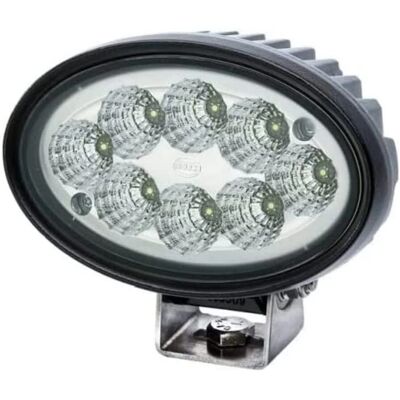 Hella LED Phare de travail - Oval 100 - 4000lm - 12V/24V Hella LED Phare de travail - Oval 100 - 4000lm - 12V/24V