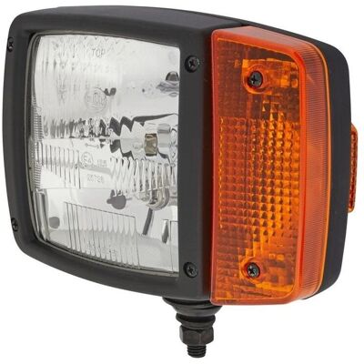 Hella Headlight - Halogen, 12V, Left, with Blinkers & Parking Light - Headlight for Vehicles Hella Headlight - Halogen, 12V, Left, with Blinkers & Parking Light - Headlight for Vehicles