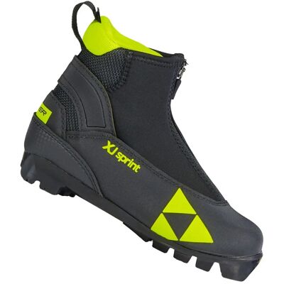 Fischer XJ Sprint Kinder Langlaufschuhe Schwarz - Unisex Fischer XJ Sprint Kinder Langlaufschuhe Schwarz - Unisex