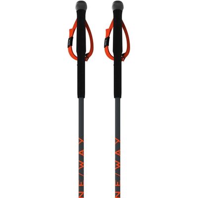 Bâtons de ski ONE WAY Tr Carbon Vario - 110-145cm - Publicité Bâtons de ski ONE WAY Tr Carbon Vario - 110-145cm - Publicité
