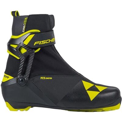 Fischer RCS Skate - Czarny/Żółty - Buty do jazdy na łyżwach o wysokiej wydajności Fischer RCS Skate - Czarny/Żółty - Buty do jazdy na łyżwach o wysokiej wydajności
