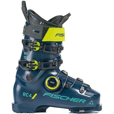 FISCHER Damen RC4 105 MV BOA Skischuh - Petrol - Flex 105 FISCHER Damen RC4 105 MV BOA Skischuh - Petrol - Flex 105