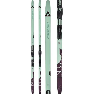 FISCHER Zielone Narty biegowe EF SET - Lekka, Wytrzymała FISCHER Zielone Narty biegowe EF SET - Lekka, Wytrzymała