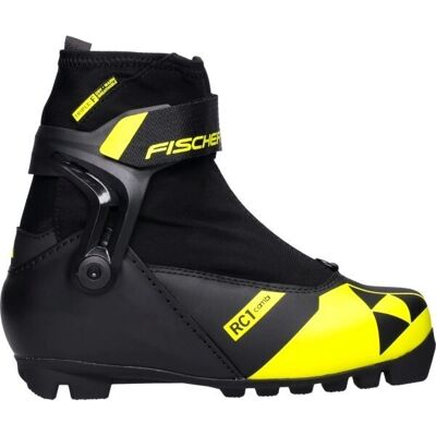 Ghete de schi de fond FISCHER RC1 JR COMBI pentru copii Ghete de schi de fond FISCHER RC1 JR COMBI pentru copii