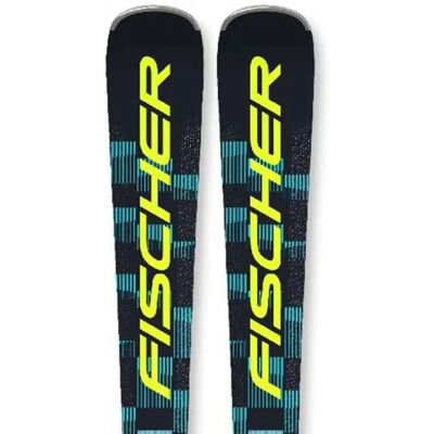 Fischer RC4 NOIZE ST Żółte Czarne Narty Slalomowe - 165cm Fischer RC4 NOIZE ST Żółte Czarne Narty Slalomowe - 165cm