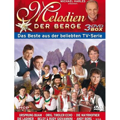 Various Artists Melodien der Berge - 3 DVDs - DVD - Publicité Various Artists Melodien der Berge - 3 DVDs - DVD - Publicité