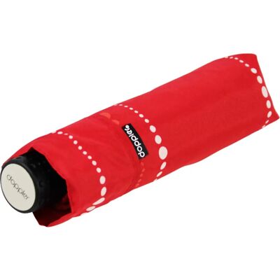 Doppler Fiber Havanna Sydney - Parapluie Compact Rouge - Publicité Doppler Fiber Havanna Sydney - Parapluie Compact Rouge - Publicité