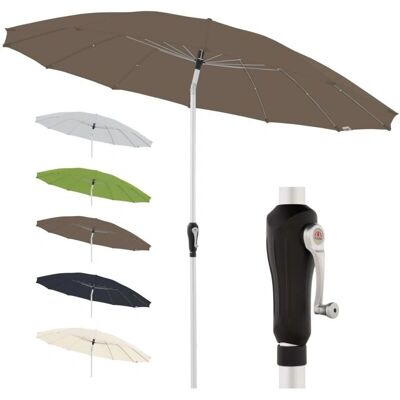 Doppler Aluminiumschirm - 250cm, Drehbar, Garten & Balkon Doppler Aluminiumschirm - 250cm, Drehbar, Garten & Balkon