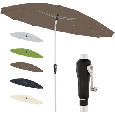 Sombrilla de aluminio Doppler - 250cm, Giratoria, Jardín y Balcón Sombrilla de aluminio Doppler - 250cm, Giratoria, Jardín y Balcón