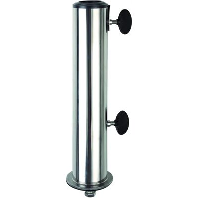 DOPPLER Deštník Stojan 60mm Nerezová Ocel Venkovní DOPPLER Deštník Stojan 60mm Nerezová Ocel Venkovní