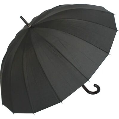 Doppler Czarny Klasyczny Długi Parasol - Parasol Doppler Czarny Klasyczny Długi Parasol - Parasol
