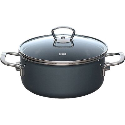 Riess Olla 20cm /2L Pur Dark Grey Grau - Cazuela Riess Olla 20cm /2L Pur Dark Grey Grau - Cazuela
