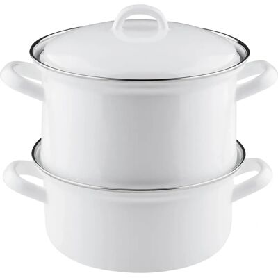 Riess - Kartoffelkocher 18cm - 2L - Blanc - Casserole - Publicité Riess - Kartoffelkocher 18cm - 2L - Blanc - Casserole - Publicité