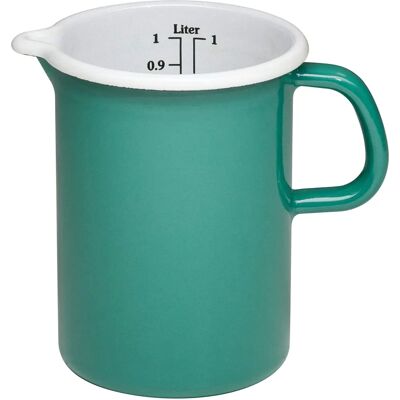 Riess - Küchenmass 1L Nature Green Turquoise - Measuring cup - Publicité Riess - Küchenmass 1L Nature Green Turquoise - Measuring cup - Publicité