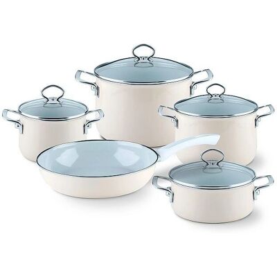 Set de Cuisine Beige Riess - Minéraux Naturels, Induction - Publicité Set de Cuisine Beige Riess - Minéraux Naturels, Induction - Publicité